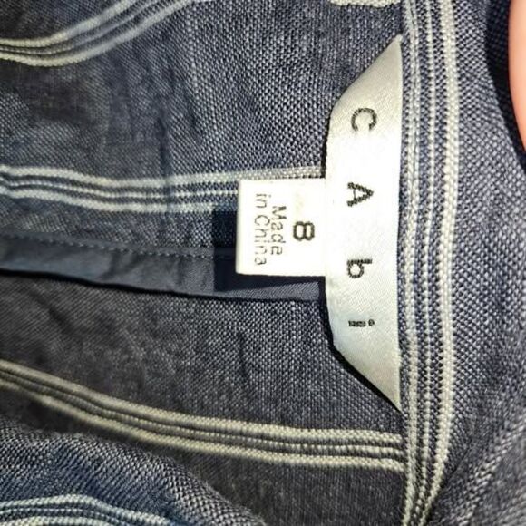 Cabi Linen Jacket EUC size 8 Style #871 - Picture 5 of 7